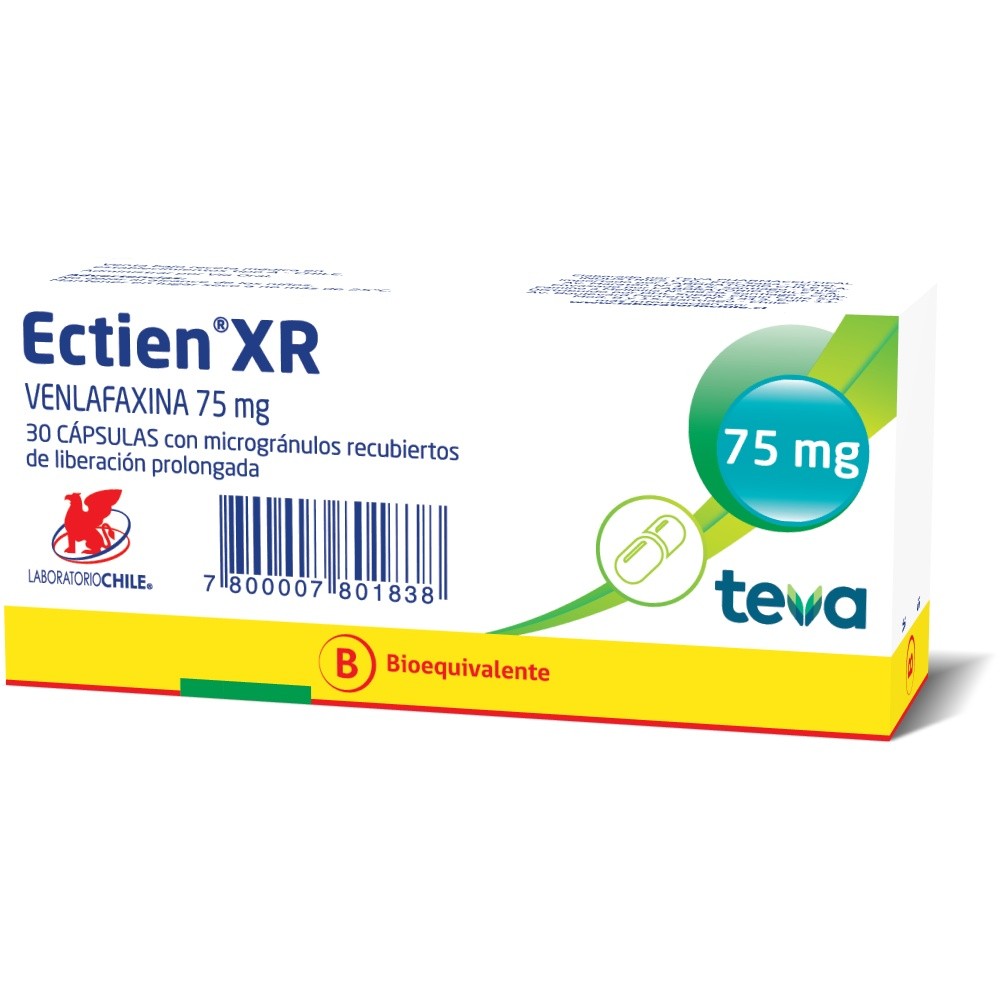 Ectien Xr Venlafaxina Mg C Psulas Liberaci N Prolongada Cruz Verde