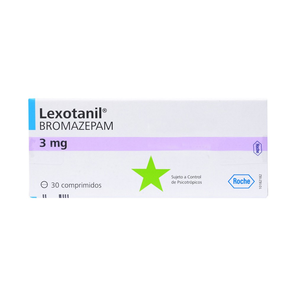 Lexotanil Bromazepam Mg Comprimidos Cruz Verde