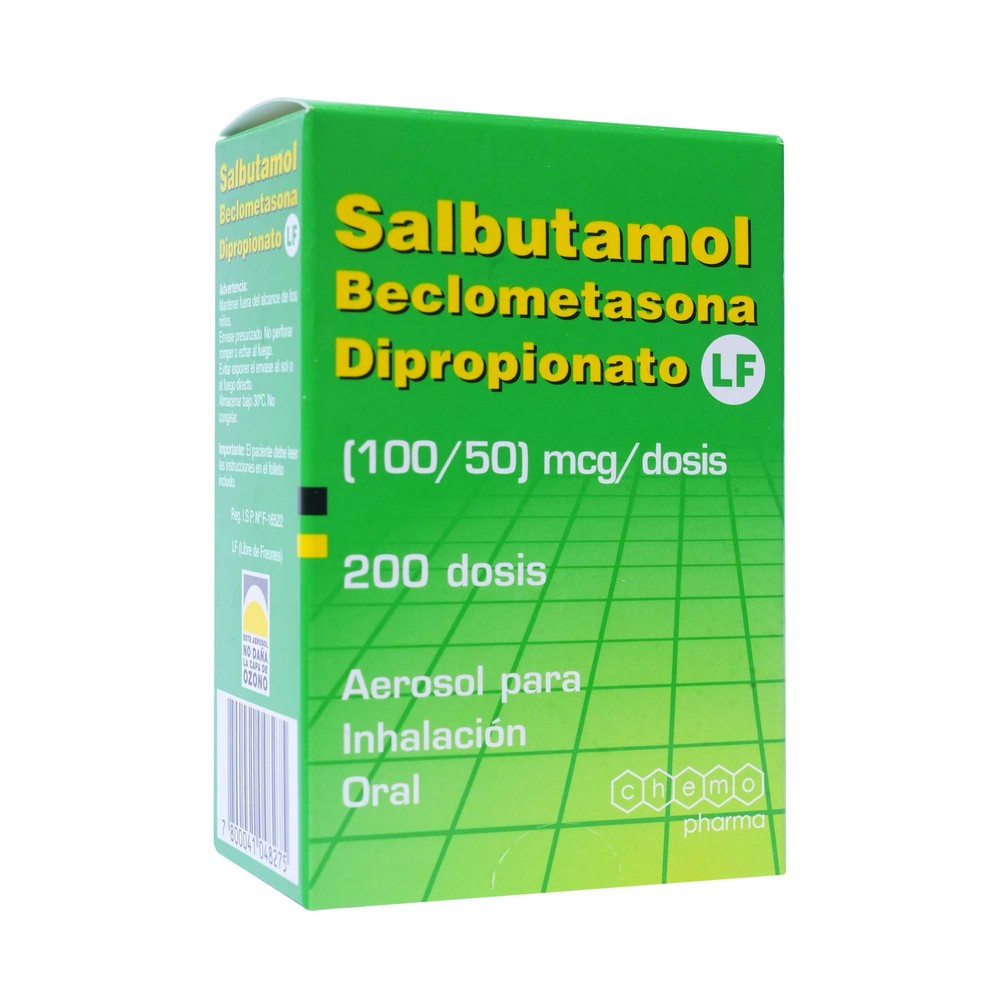 Salbutamol Con Beclometasona Salbutamol Mcg Inhalador Bucal