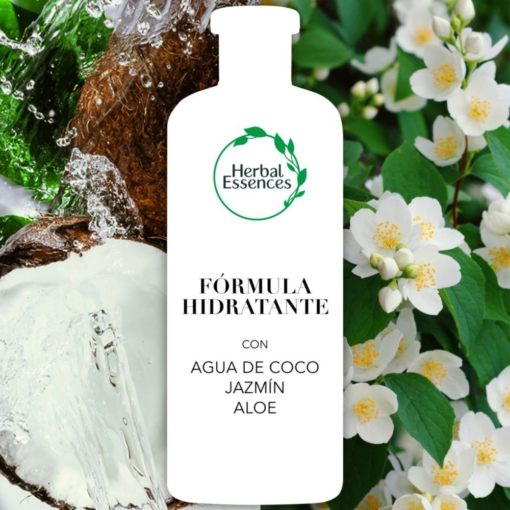 Shampoo Classic Hidrata Agua de Coco Jazmín 400 ml Cruz Verde