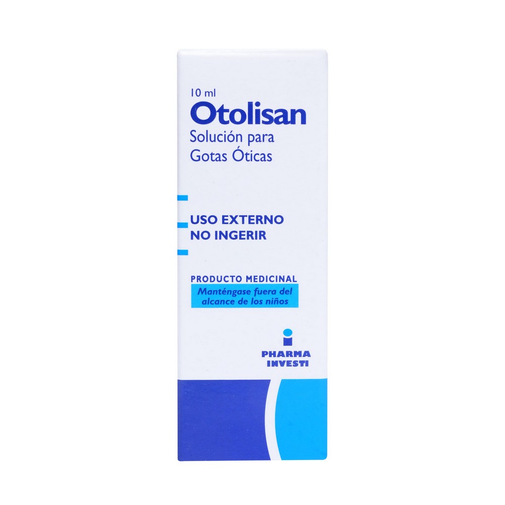 Otolisan Polimixina B 10 000 UI mL Solución Ótica 10 mL Farmacias