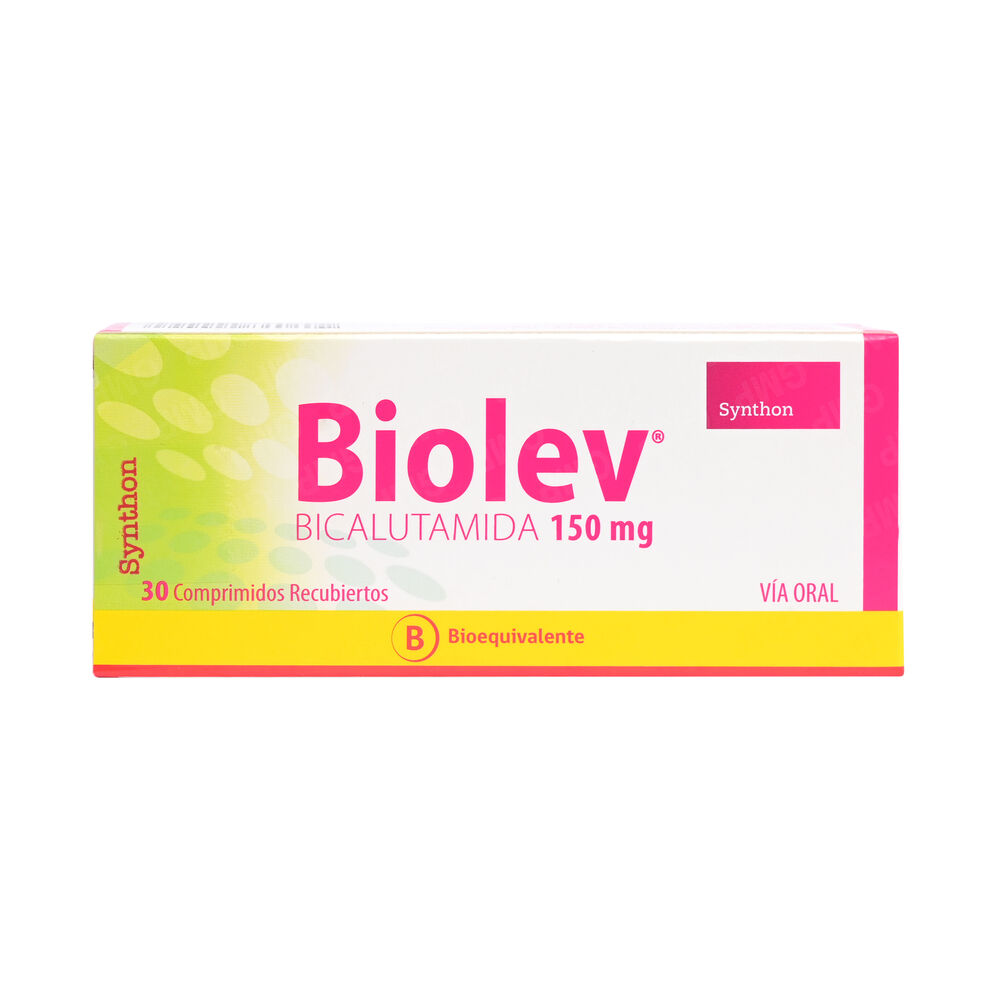 Biolev-Bicalutamida-150-mg-30-Comprimidos-Recubiertos-imagen-1