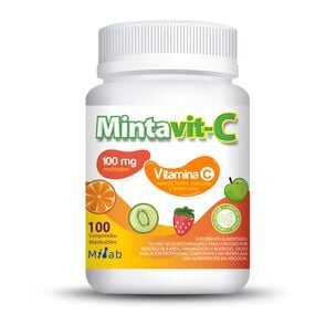 Mintavit-C-100mg-Multisabor-100-Comprimidos-Masticables-imagen