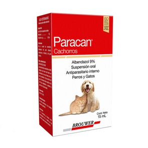 Paracan-Cachorros-Suspensión-Oral-Antiparasitario-Interno-Perros-Y-Gatos-15-ml-imagen