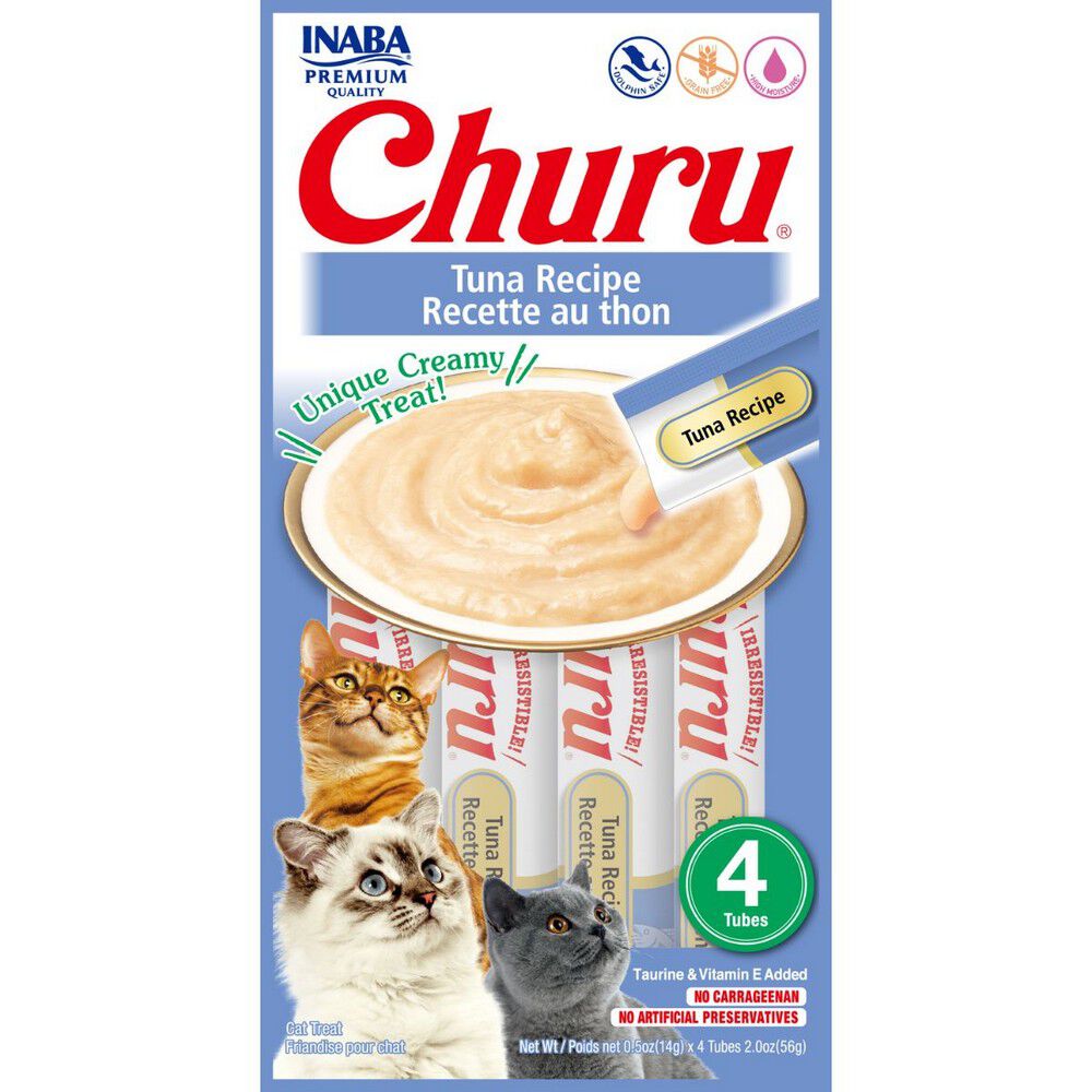 Churu-Para-Gatos-sabor-Atún-56-g-4-Tubos-imagen