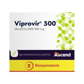 Viprovir-500-Valaciclovir-500-mg-42-Comprimidos-Recubiertos-imagen