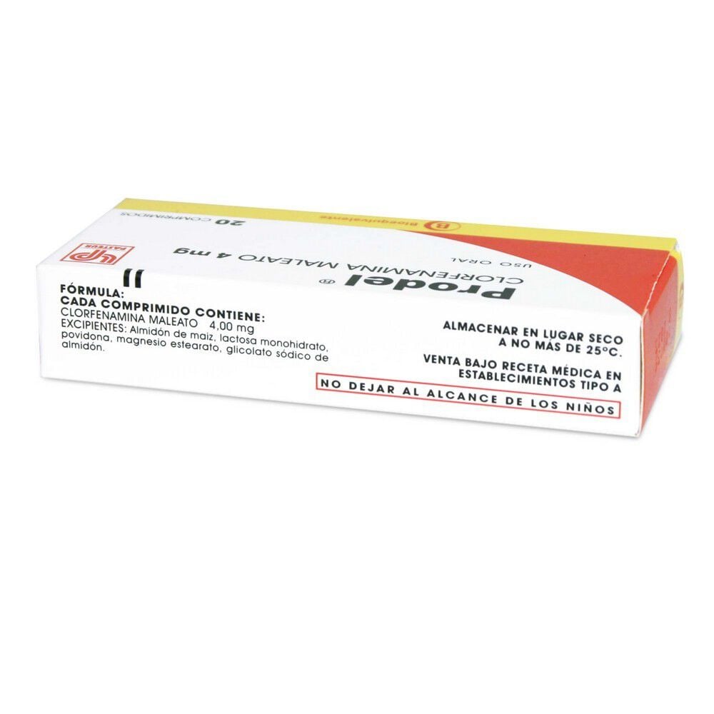 Prodel-Clorfenamina-Maleato-4-mg-20-Comprimidos-imagen-2