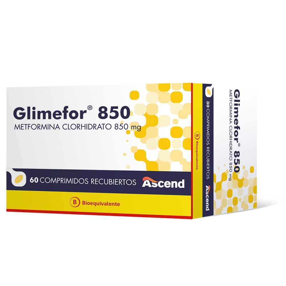 Glimefor-850-Metformina-850-mg-60-Comprimidos-Recubiertos-imagen