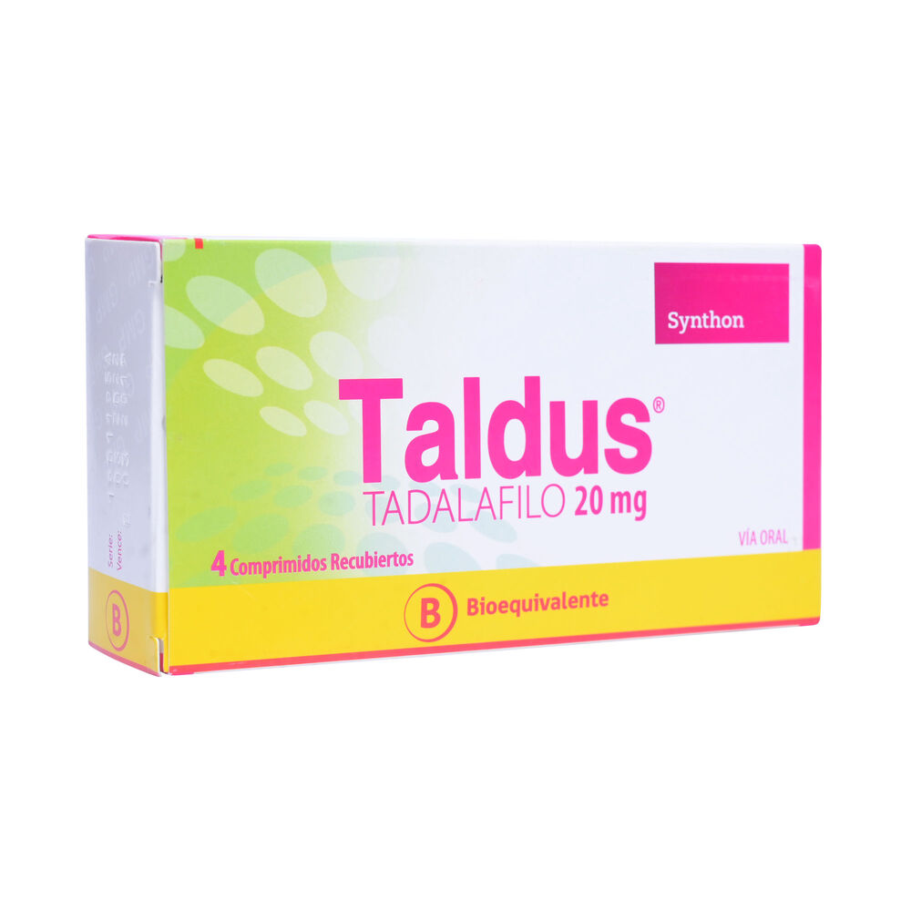 Taldus-Tadalafilo-20-mg-4-Comprimidos-Recubiertos-imagen-2