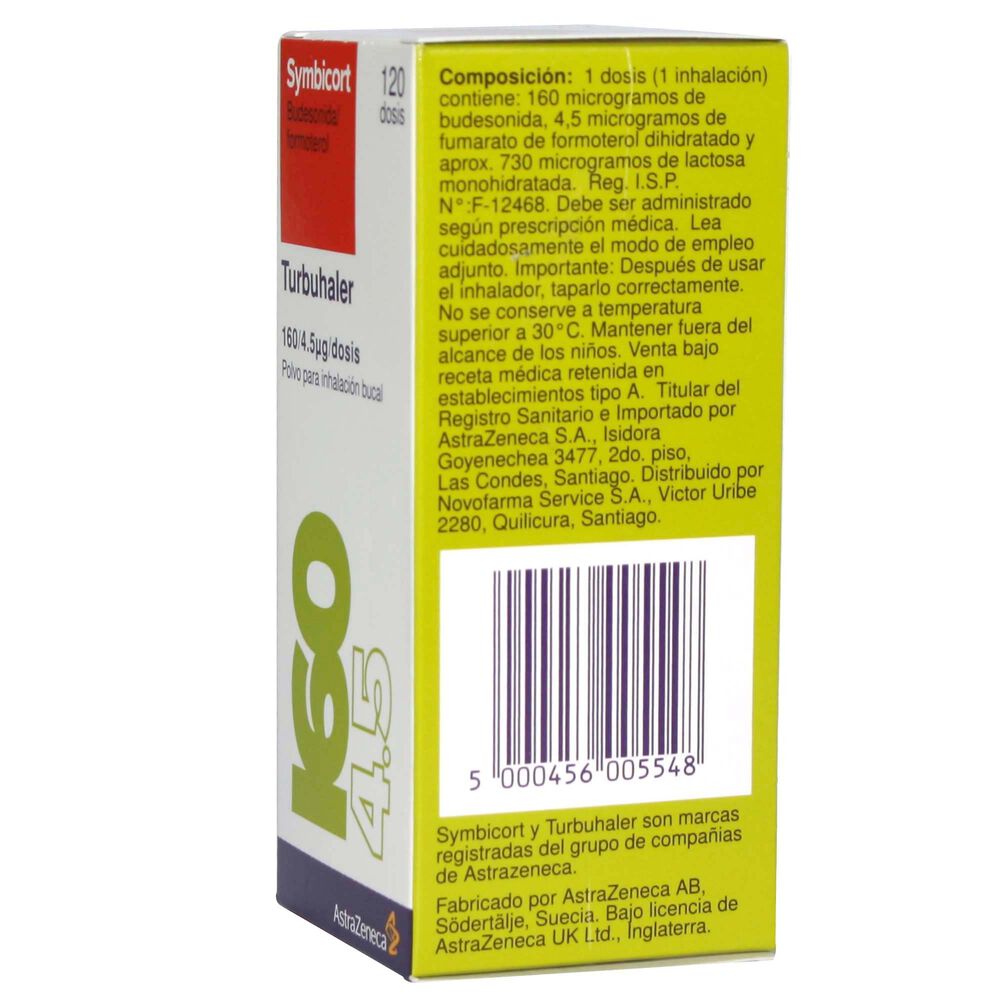 Symbicort-Turbuhaler-Budesonida-160-mcg-/-Dosis-Polvo-para-Inhalación-Bucal-120-Dosis-imagen-3