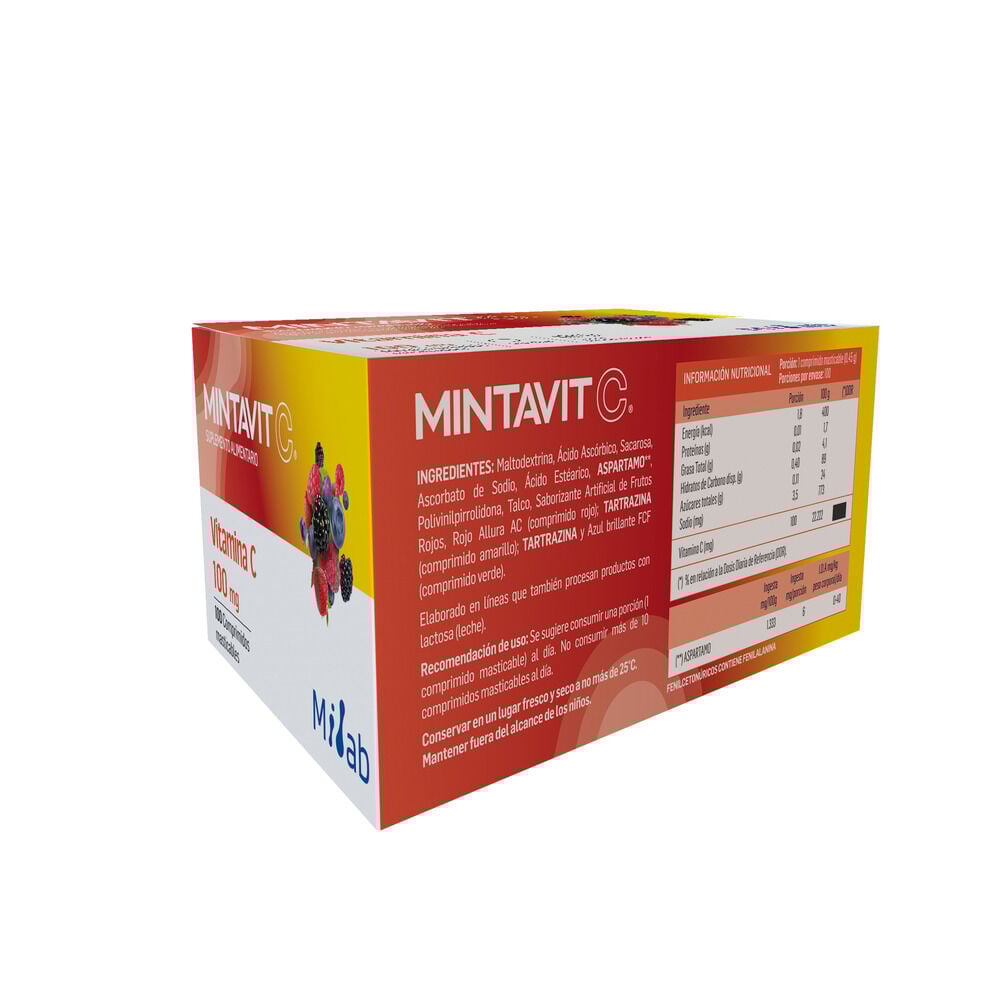 Mintavit-C-100-mg-100-Comprimidos-imagen-2