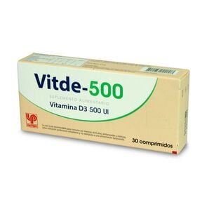 Vitde-500-Vitamina-D3-500-UI-30-Comprimidos-imagen