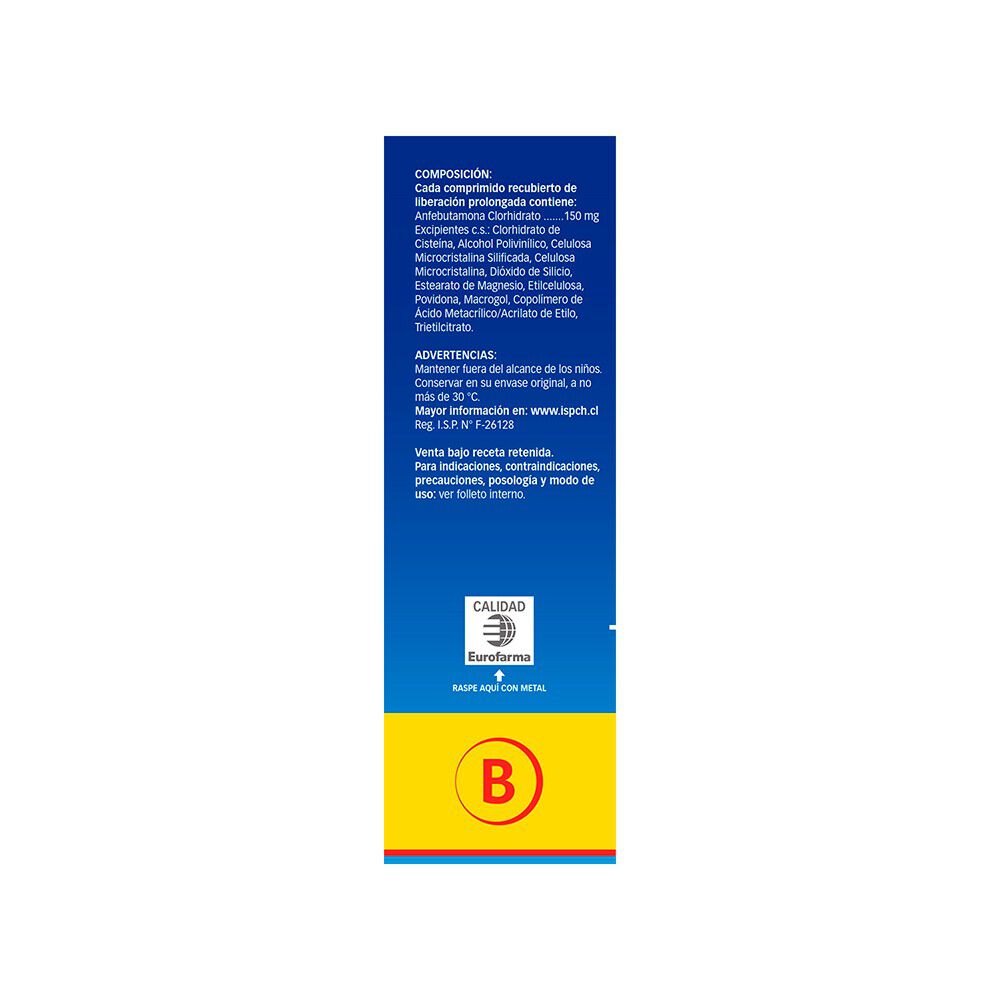 Butrino-XL-150-mg-30-Comprimidos-Recubiertos-de-Liberación-Prolongada-imagen-2