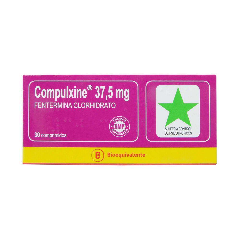 Compulxine-Fentermina-37,5-mg-30-Comprimidos-imagen-1