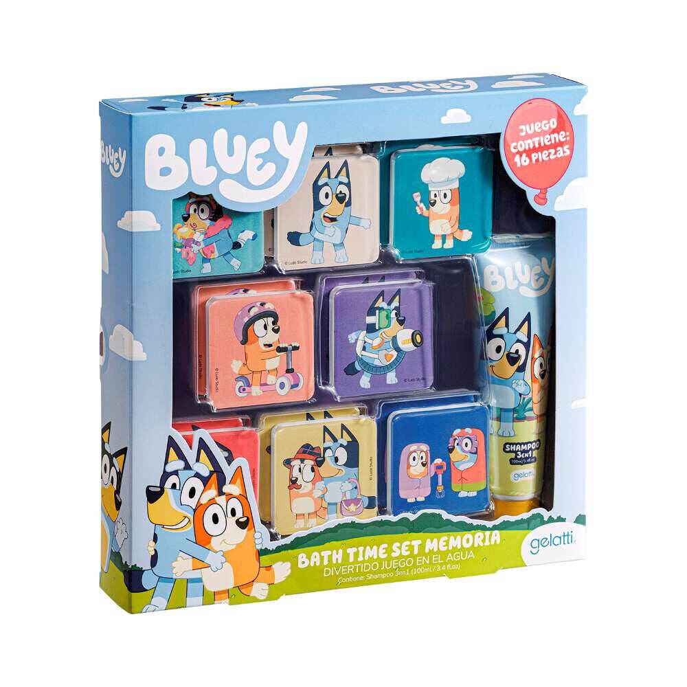 Set-De-Ba&ntilde;o-Infantil-Bluey-Shampoo-3-En-100-Ml-+-Juego-Memoria-imagen-1