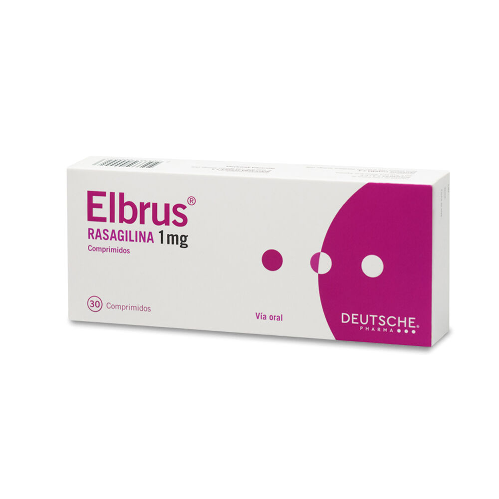 Elbrus-Rasagilina-1-mg-30-Comprimidos-imagen