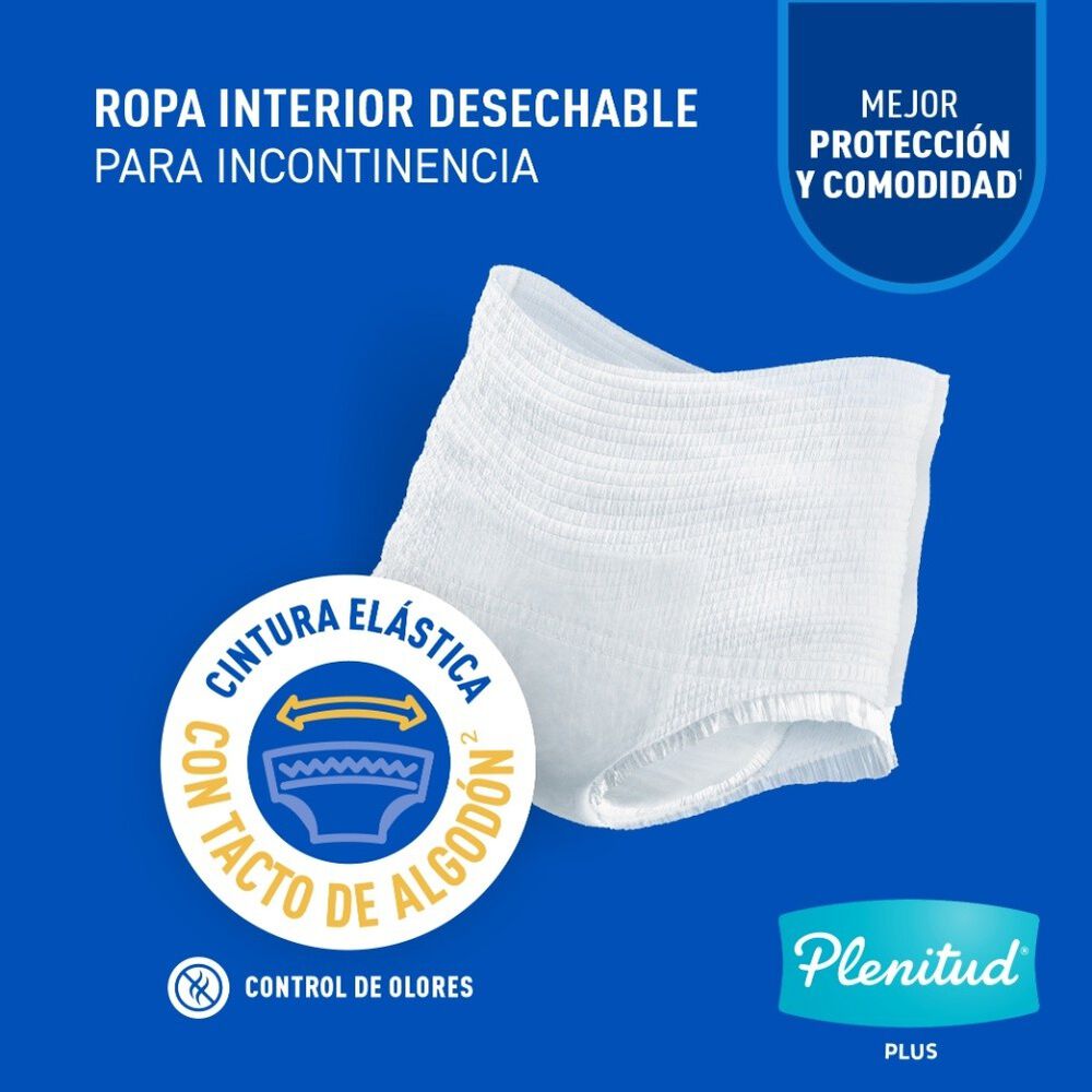 Protect-Plus-Ropa-Interior-Desechable-Incontinencia-Intensa-P/M-x24-imagen-2