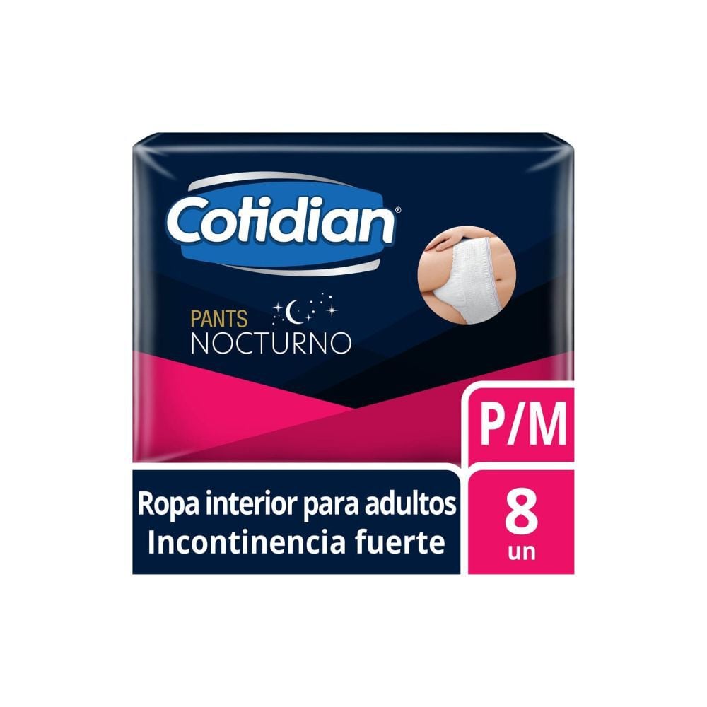 Ropa-Interior-desechable-Nocturna-talla-P/M-8-unidades-imagen-1