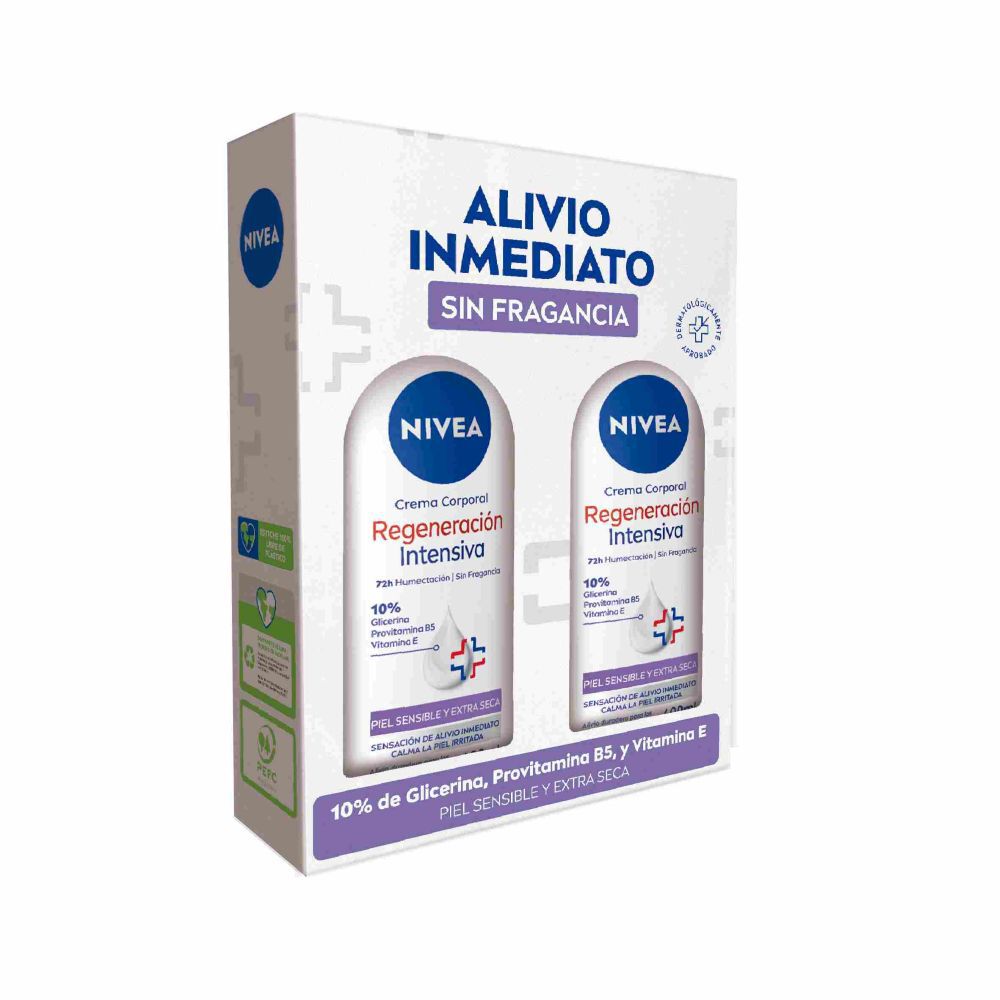 Pack-Crema-Corporal-Regeneraci&oacute;n-Intensiva-Sin-Fragancia-400Ml-X2-imagen-1