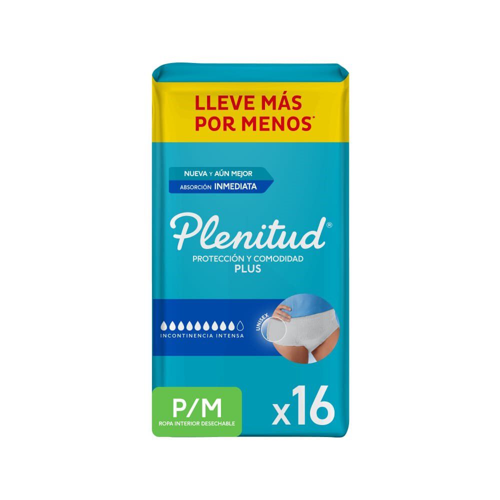 Protect-Plus-Ropa-Interior-desechable-Talla-P-/-M-16-Unidades-imagen-1