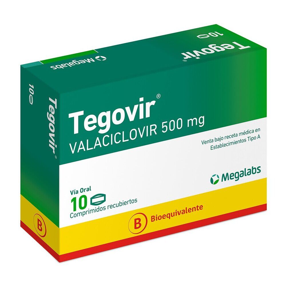 Tegovir-Valaciclovir-500-mg-10-Comprimidos-Recubiertos-imagen