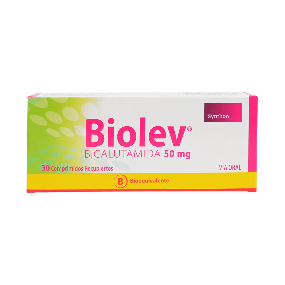 Biolev-Bicalutamida-50-mg-30-Comprimidos-Recubiertos-imagen-1