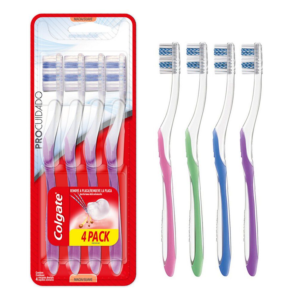 Cepillo-Dental-ProCuidado-Adulto-Pack-x-4-Cepillos-imagen-2