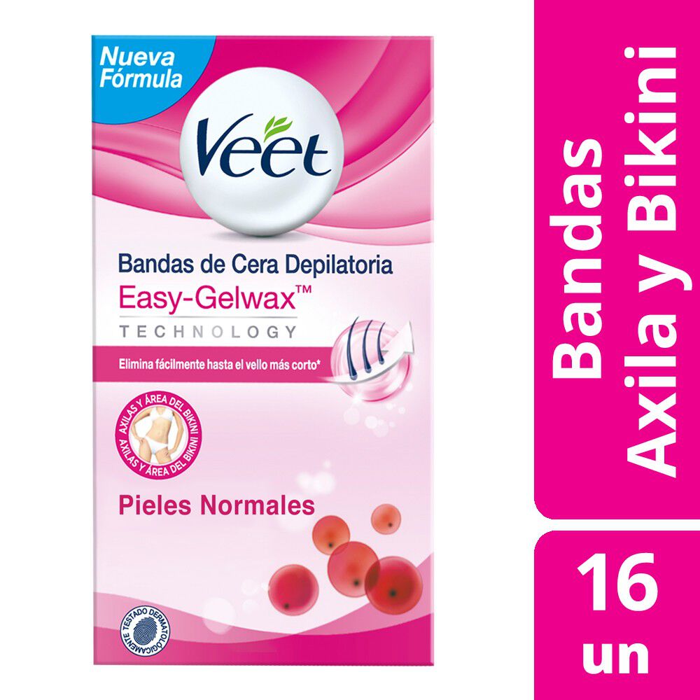 Bandas-Depilatorias-Cera-Fría-Para-Axilas-y-Área-del-Bikini-Piel-Normal-x16-imagen