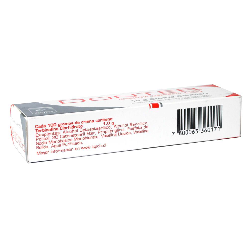 Donter-Terbinafina-1%-Crema-Dermica-15-gr-imagen-2