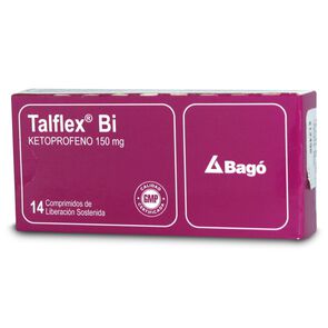 Talflex-Bi-Ketoprofeno-150-mg-14-Comprimidos-de-Liberación-Sostenida-imagen