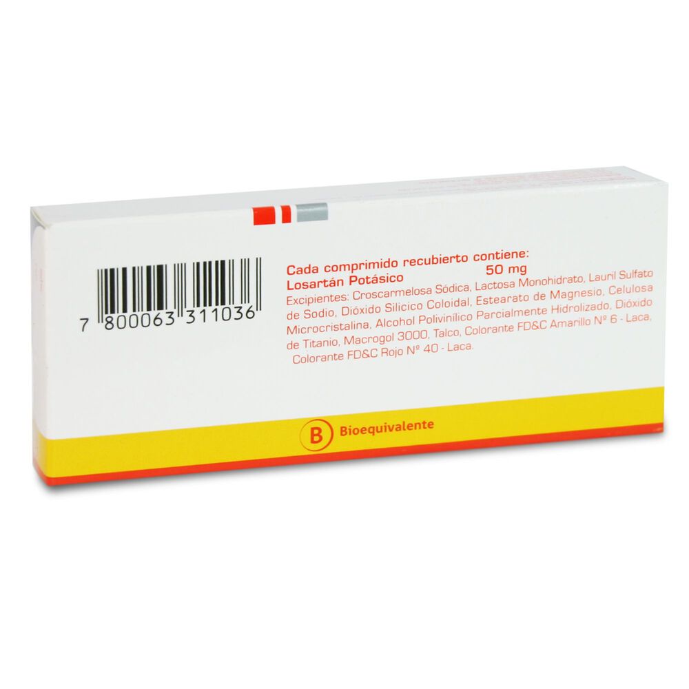 Lopren-Losartan-Potasico-50-mg-30-Comprimidos-Recubiertos-imagen-3