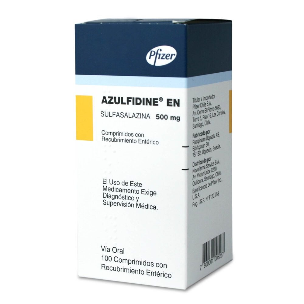 Azulfidine-En-Sulfasalazina-500-mg-100-Comprimidos-imagen-1
