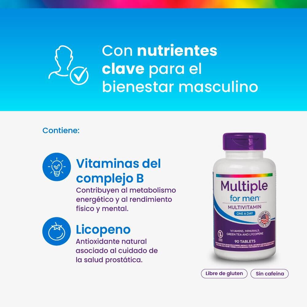 Multivitam&iacute;nico-Multiple-for-Men-90-comprimidos-imagen-3