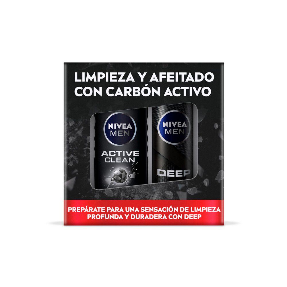 Pack-Men-Deep-Espuma-de-Afeitar-200ml-+-Gel-de-Ducha-250ml-imagen-2