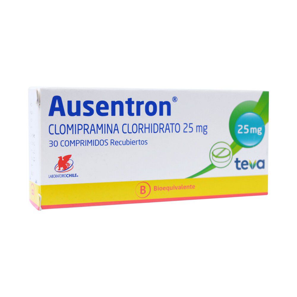 Ausentron-Clomipramina-25-mg-30-Comprimidos-imagen-2