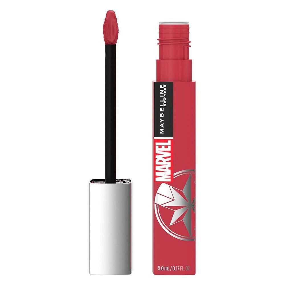 Marvel-X-Maybelline-Labial-Larga-Duración-Super-Stay-Matte-Ink-80-Ruler-imagen-2