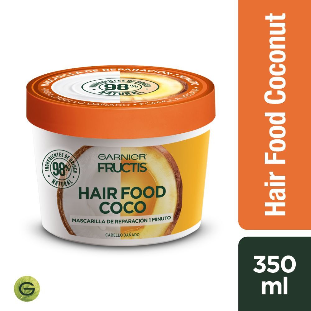 Garnier-Hair-Food-Coco-Mascarilla-de-Reparación-1-Minuto-350-mL-imagen-1