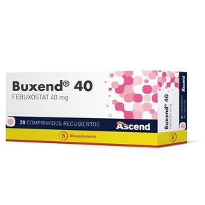 Buxend-Febuxostat-40-mg-30-Comprimidos-Recubiertos-imagen