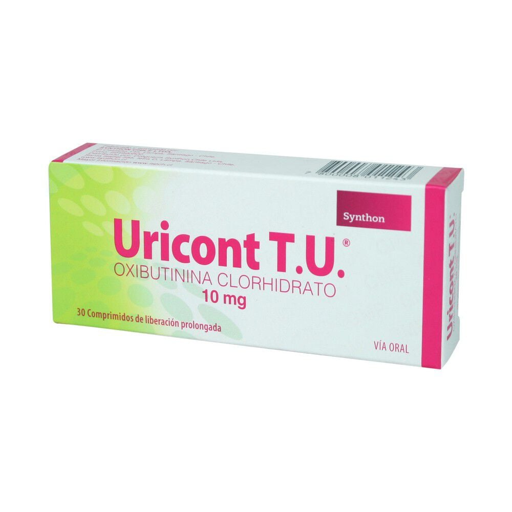 Uricont-TU-Oxibutinina-Clorhidrato-10-mg-30-Comprimidos-imagen-1