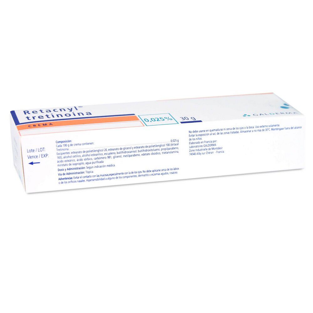 Retacnyl-Tretinoina-25-mg-Crema-Tópica-30-gr-imagen-2