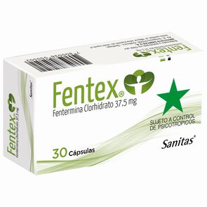 Fentex-Fentermina-Clorhidrato-37,5-mg-30-Cápsulas-imagen