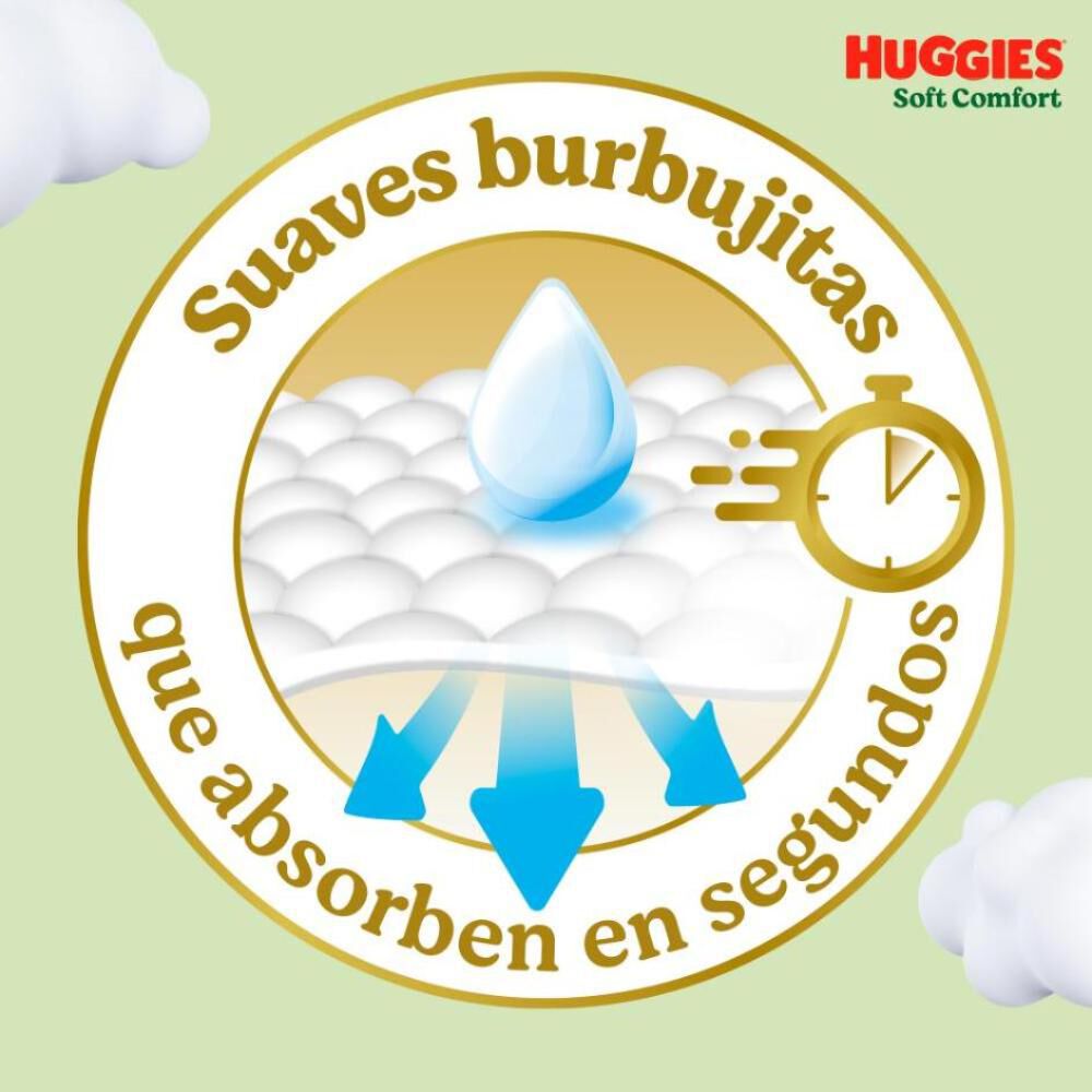 Pa&ntilde;ales-Huggies-Soft-Comfort-5/XXG-52-Un-imagen-4