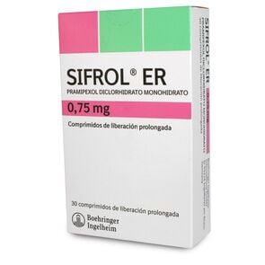 Sifrol-ER-Pramipexol-0,75-mg-30-Comprimidos-Liberacion-Prolongada-imagen