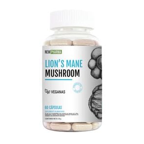 New-Pharma-Melena-de-León-60-cápsulas-imagen