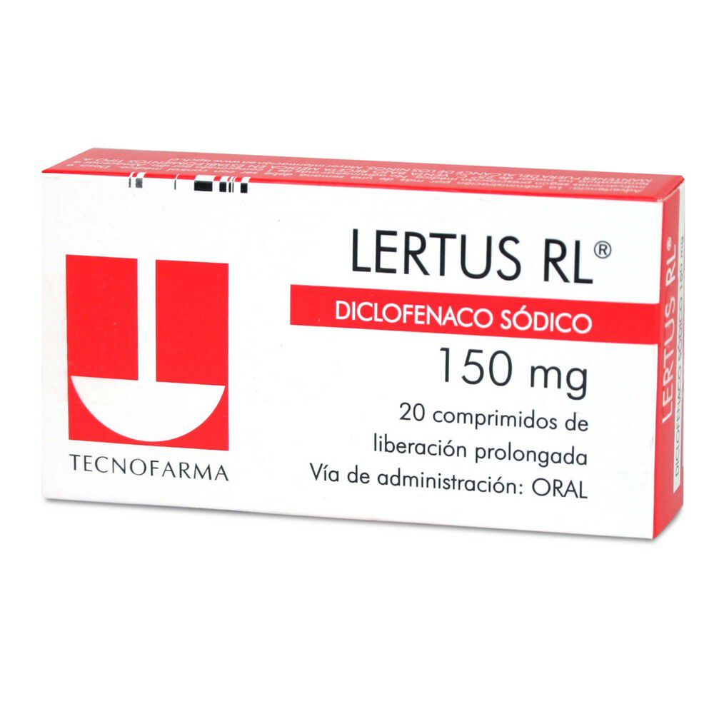 Lertus-Diclofenaco-Sodico-150-mg-20-Comprimidos-imagen-1