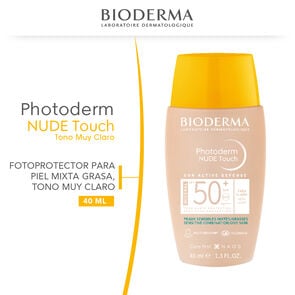 Photoderm-nude-50+-para-pieles-mixtas-y-grasas.-Tono-muy-Claro-40-ml-imagen