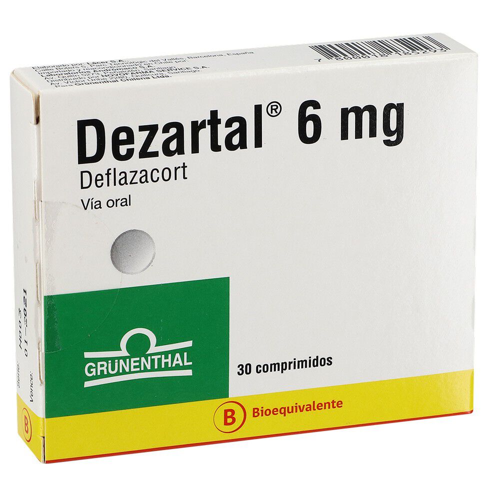 Dezartal-Deflazacort-6-mg-30-Comprimidos-imagen-1