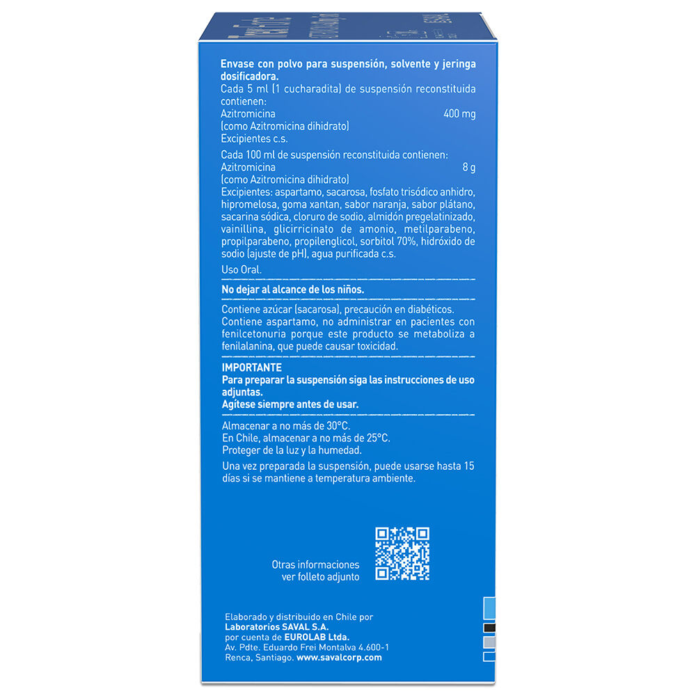 Trex-Forte-Azitromicina-400-mg-/-5-mL-Suspensión-Oral-con-Solvente-30-mL-imagen-2