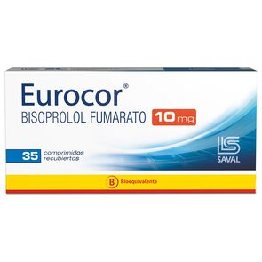 Eurocor-Bisoprolol-10-mg-35-Comprimidos-imagen