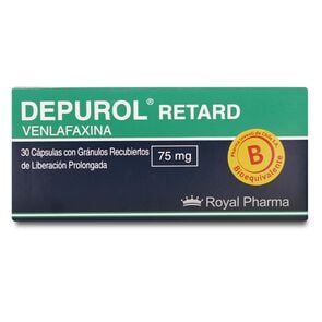 Depurol-Retard-Venlafaxina-75-mg-30-Cápsulas-de-Liberación-Prolongada-imagen
